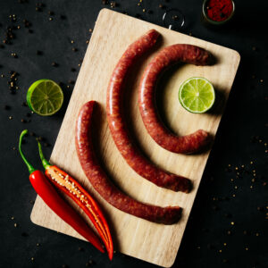 Tüzes Trópus grillkolbász