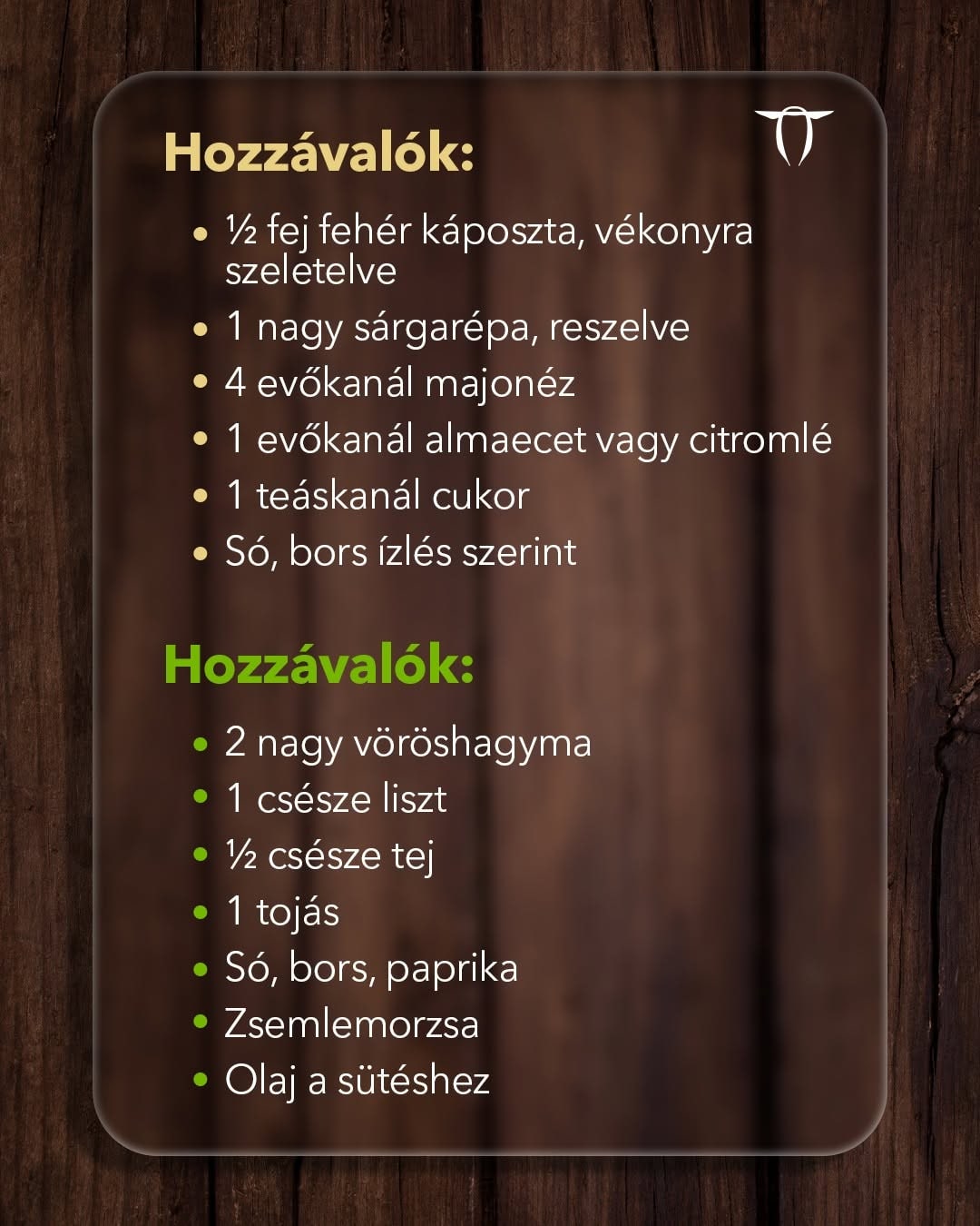 Hot dog kolbászhoz: coleslaw és ropogós sült hagymakarikák - 2